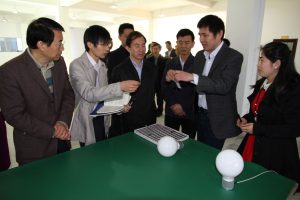 四川省领导九游会j9电子考察无极灯项目